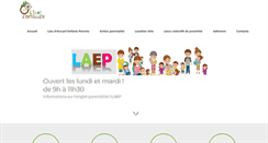 Desktop Screenshot of ilot-familles.com